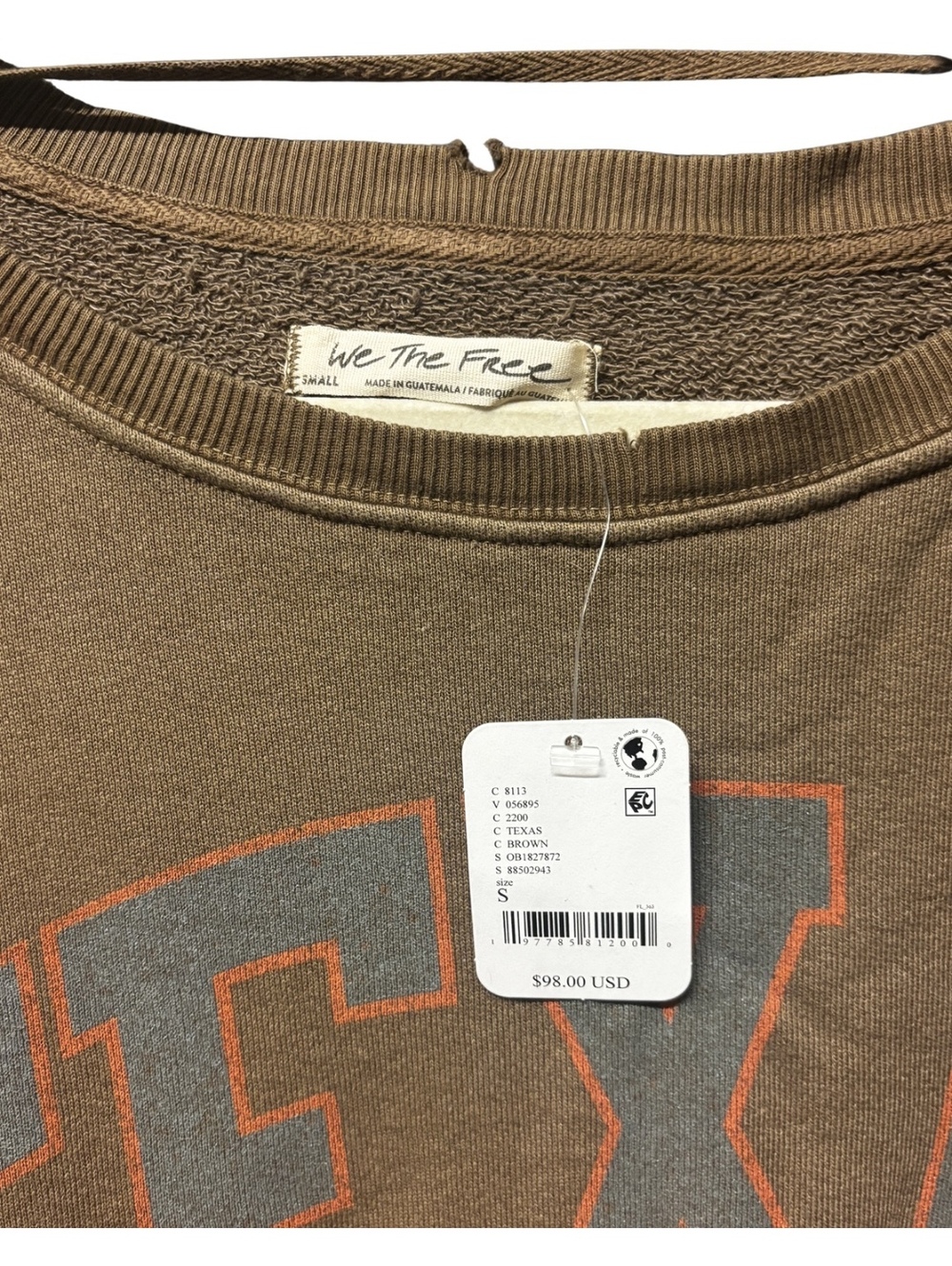 We The Free Camden Graphic Pullover • Size Small - Picture 8 of 9